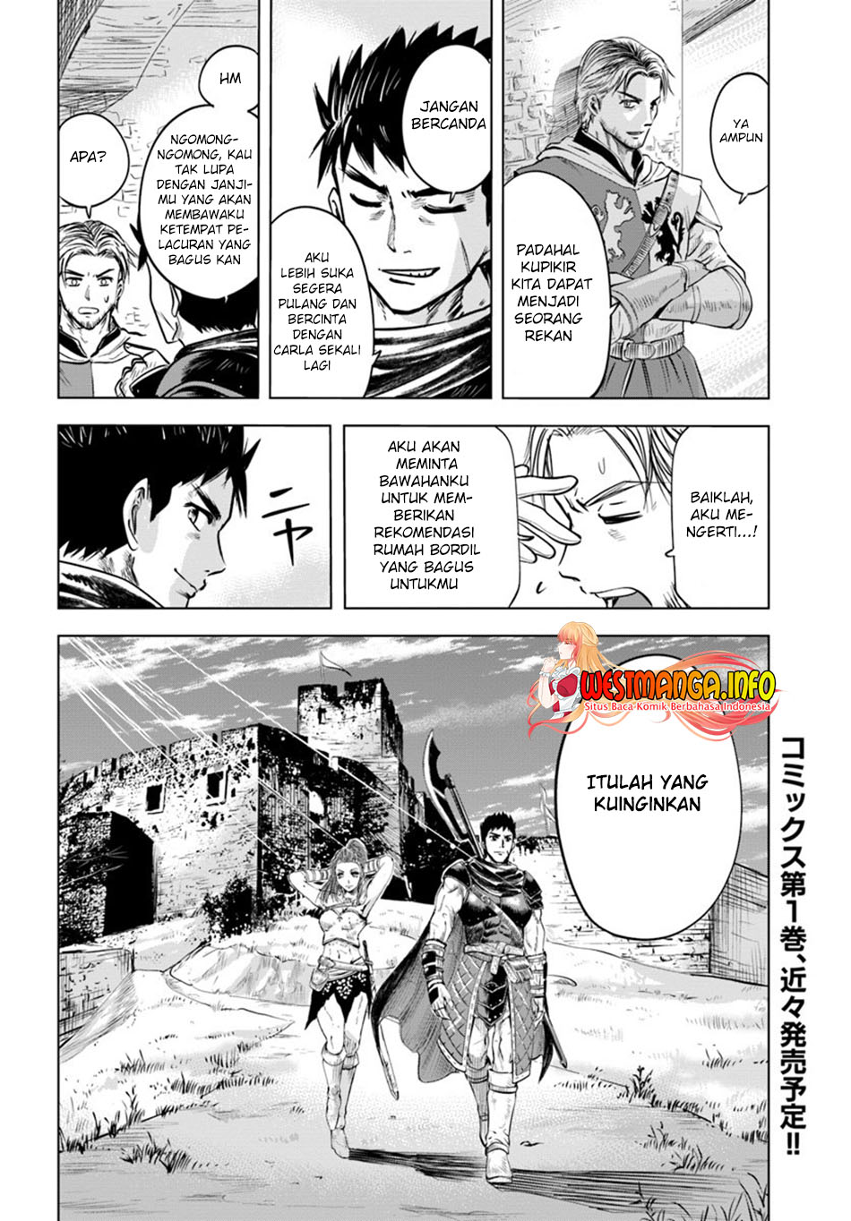 Oukoku E Tsuzuku Michi Chapter 06.2 Bahasa Indonesia